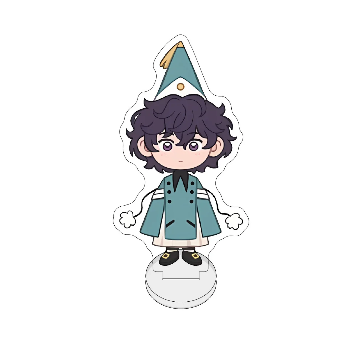 Фото Акриловая подставка Witch Hat Atelier Chibi: Магический ученик-волшебник, мультяшный настольный декор Q-версии, волшебное украшение для стола, подарок для фанатов №2