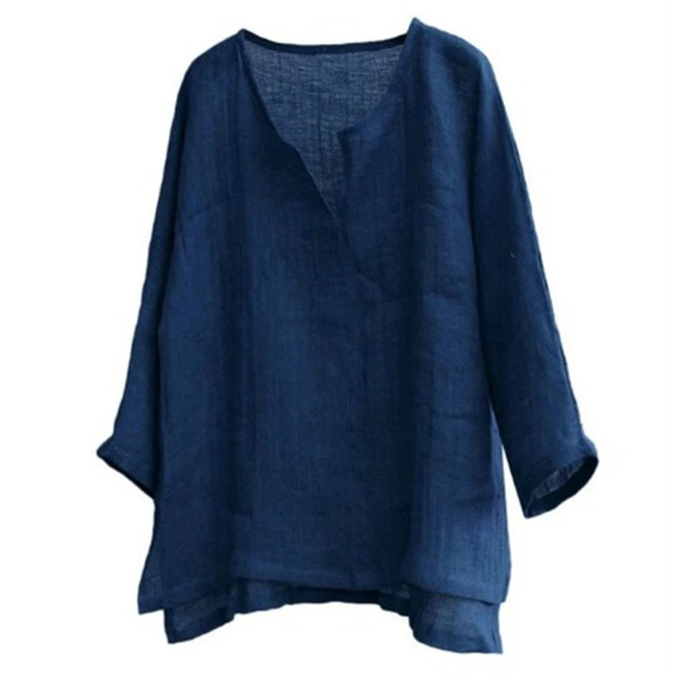 Рисунок 3 - FYXLJJ 8 цветов винтажная рубашка из хлопка и льна