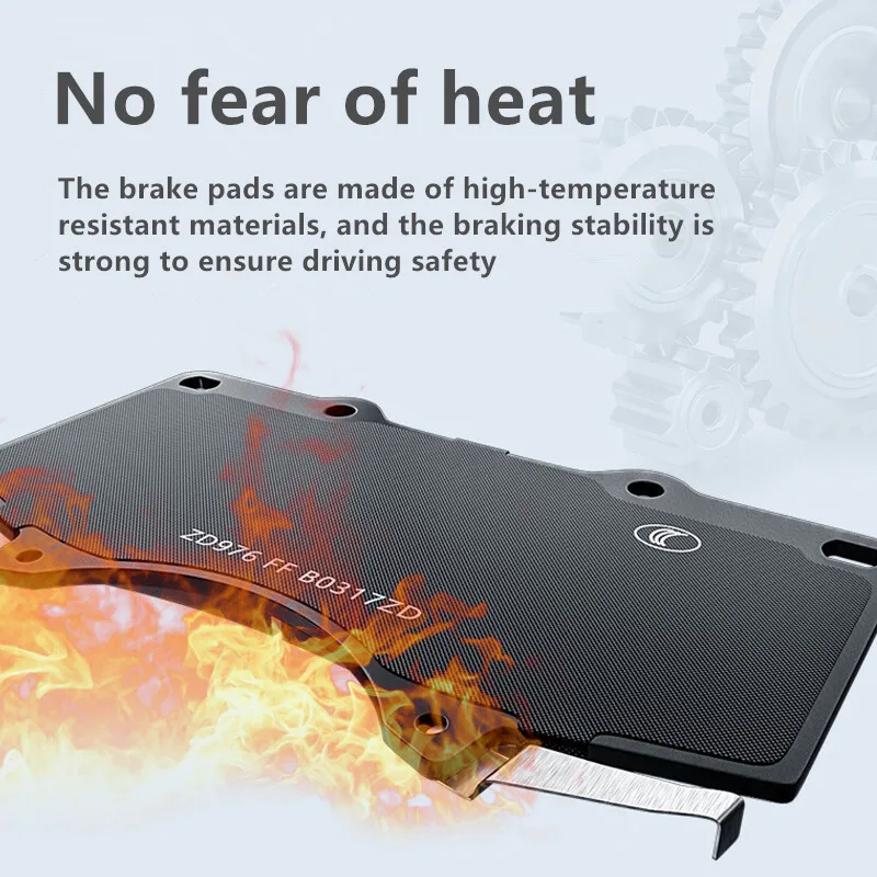 Для JMC Ford Everest (U375/T6) задняя тормозная колодка EB3C2M007AA/автозапчасти -35029