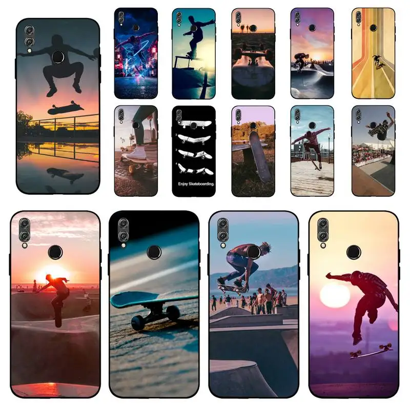 

Sport skate board Phone Case For Huawei Honor 10 lite 9 20 7A pro 9X pro 30 pro 50 pro 60 pro 70 pro plus