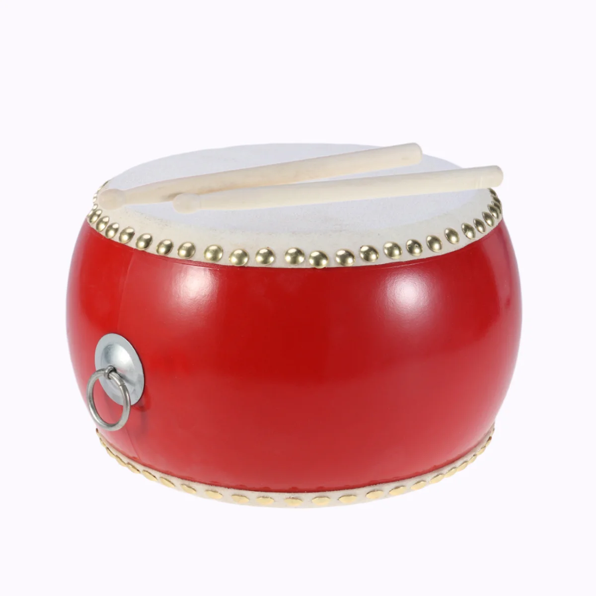 

1 Set Wood Drum Toys Chinese Drum Drumstick Set Musical Waist Drum Percussion for Toddlers Kids Children