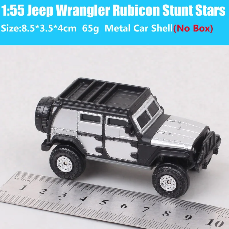 Модель автомобиля под давлением Dodge Challenger SRT8 Wrangler Rubicon 458 italia без коробки 1:55 |