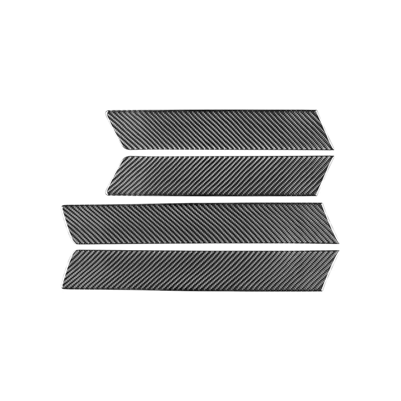 

For Honda CRV 2007 2008 2009 2010 2011 Car Carbon Fiber Interior Door Window Panel Strip Cover Protective Trim