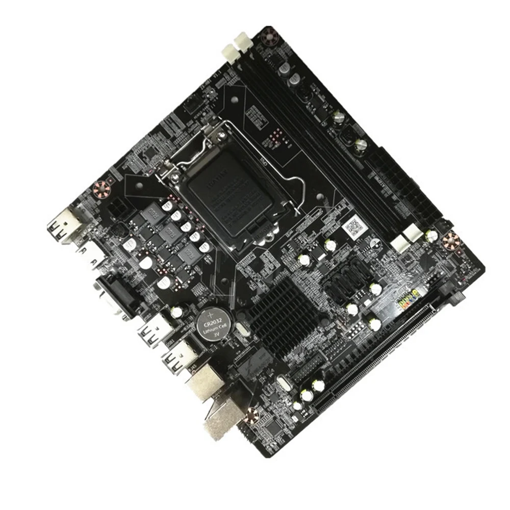 Фото Компьютерная материнская плата H81 LGA 1150 DDR3 поддерживает четыре поколения четырехъядерный процессор для материнской Платы Core I7/I5/I3/Pentiun/Celeron №3