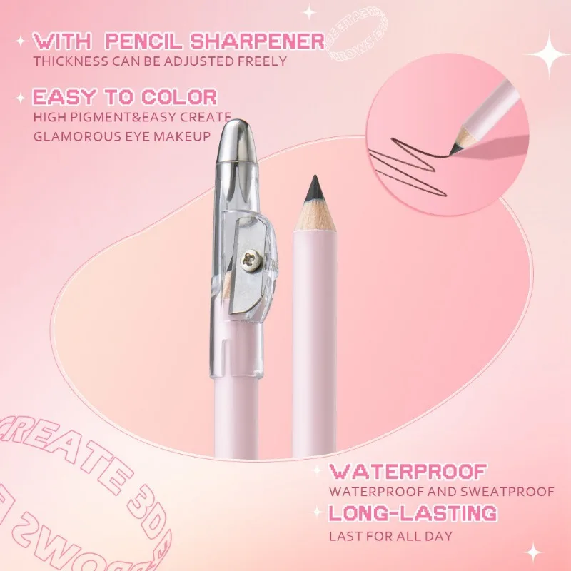 SANIYE карандаш-точилка для бровей карандаш подводки глаз Долговечный Легкий цвет