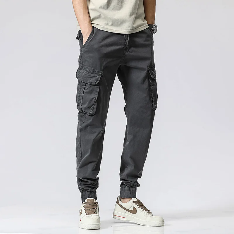 

Cargo Pants2022New Trendy Cargo Pants Slim Fit Men's Pants Outdoor Loose Casual Pants Sports Pants