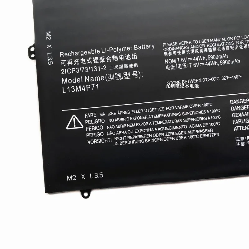 Новый аккумулятор L13M4P71 L14S4P71 для ноутбука Lenovo YOGA 3 PRO 1370 Pro-5Y71 Pro-I5Y51 Pro-I5Y70 Pro-I5Y71