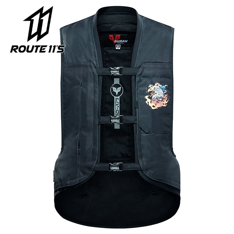 DUHAN новый мотоциклетный жилет с подушкой безопасности мотоциклетная куртка
