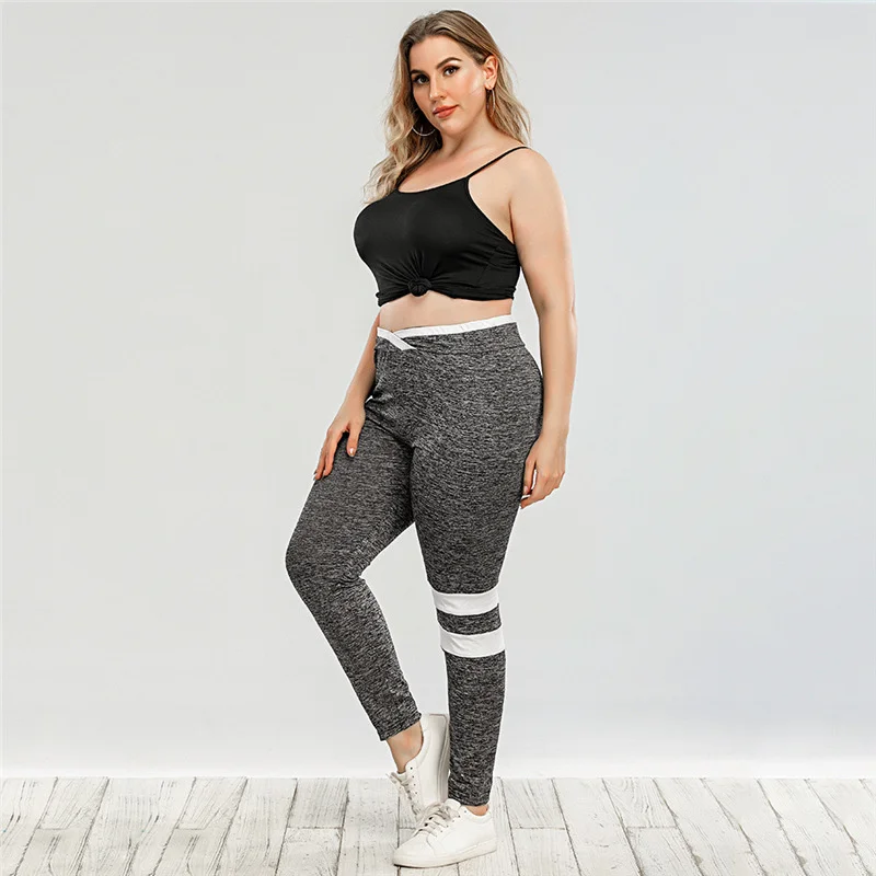 

Женские осенние спортивные повседневные брюки, облегающие леггинсы, брюки для фитнеса, йоги, эластичные брюки большого размера