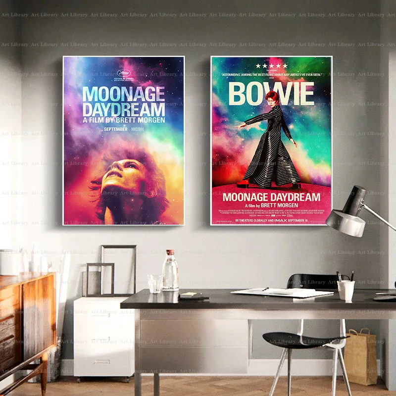Постер с мотивом фильма «Daydream 2022», ретро постер Боуи, Картина на холсте, HD принты, музыкальные фильмы, настенные картины, украшение для комнаты и дома