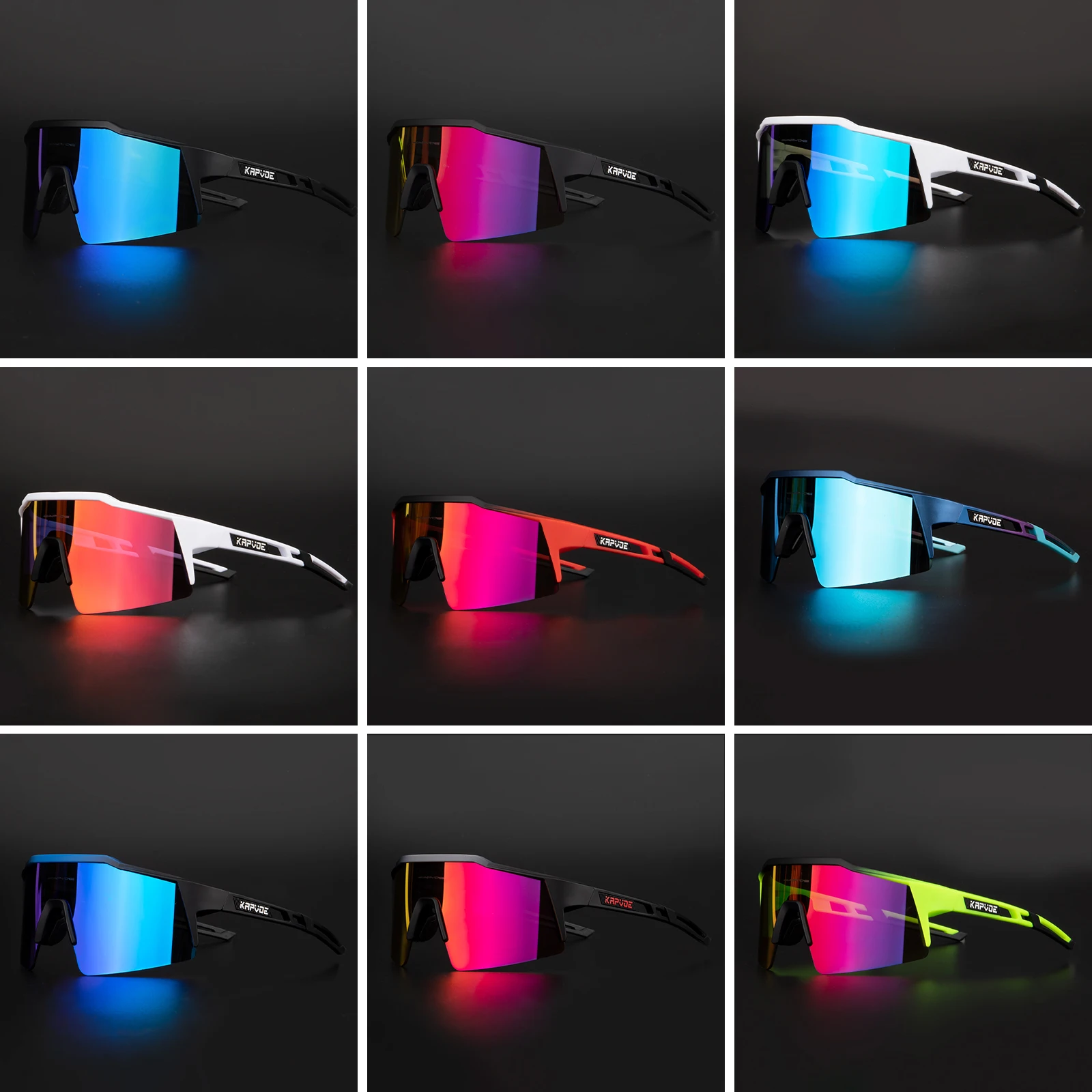 Photochromic Bike Glasses Sports Sunshade Unisex Mountain Road | Cycling Sunglasses