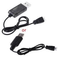 3 7v battery usb charger cable for syma x5 x5c hubsan h107l h107c rc quadcopter dropshipping