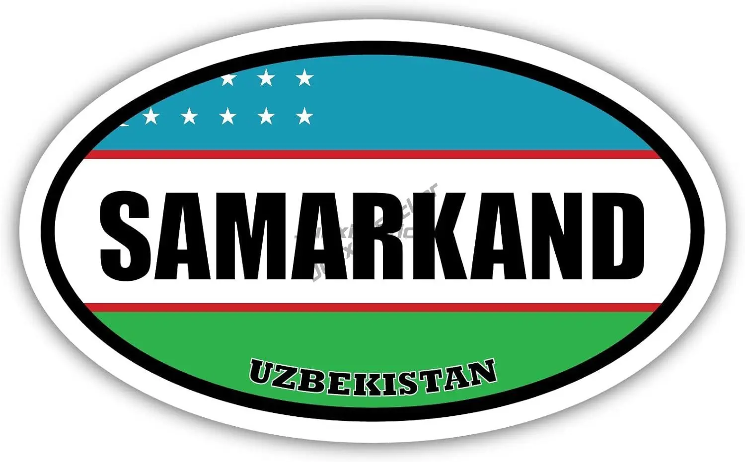 Наклейка на холодильник флаг Узбекистана защита от царапин и прикуса