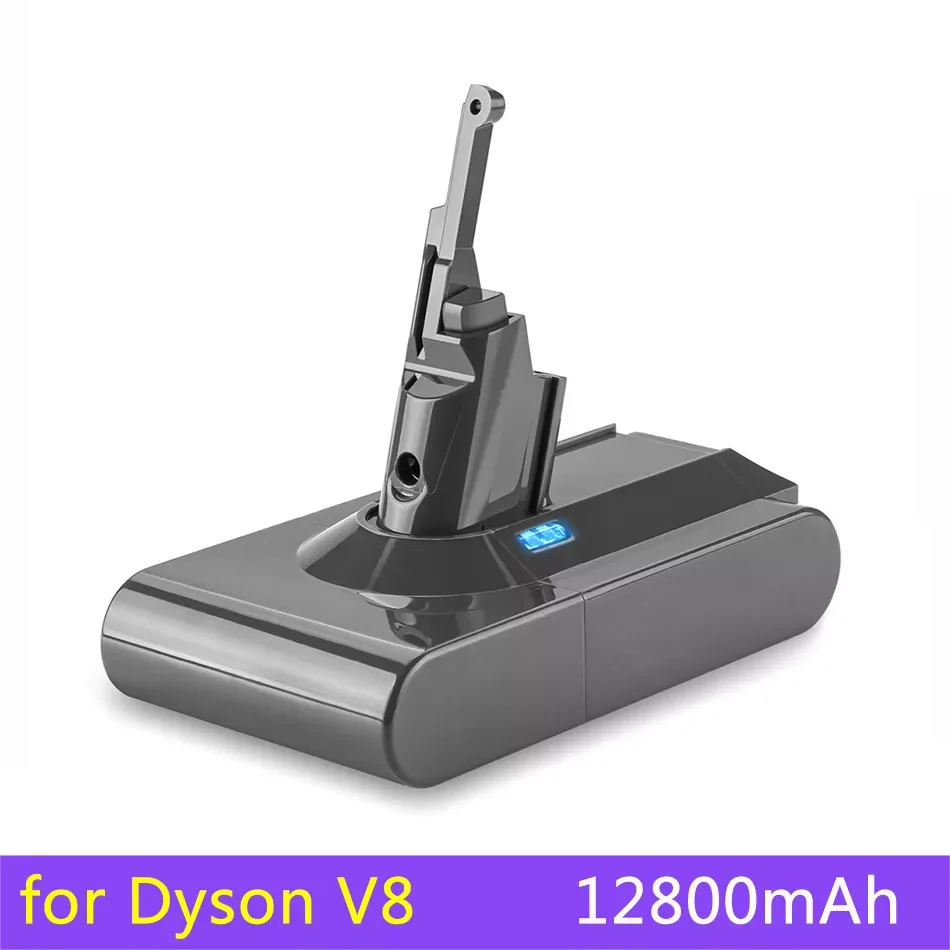 

12800mAh 21.6V 18650 Lithium Ion Battery for Dyson V8 Battery for Dyson V6 V7 V8 V10 Li-ion Vacuum Cleaner Rechargeable Battery