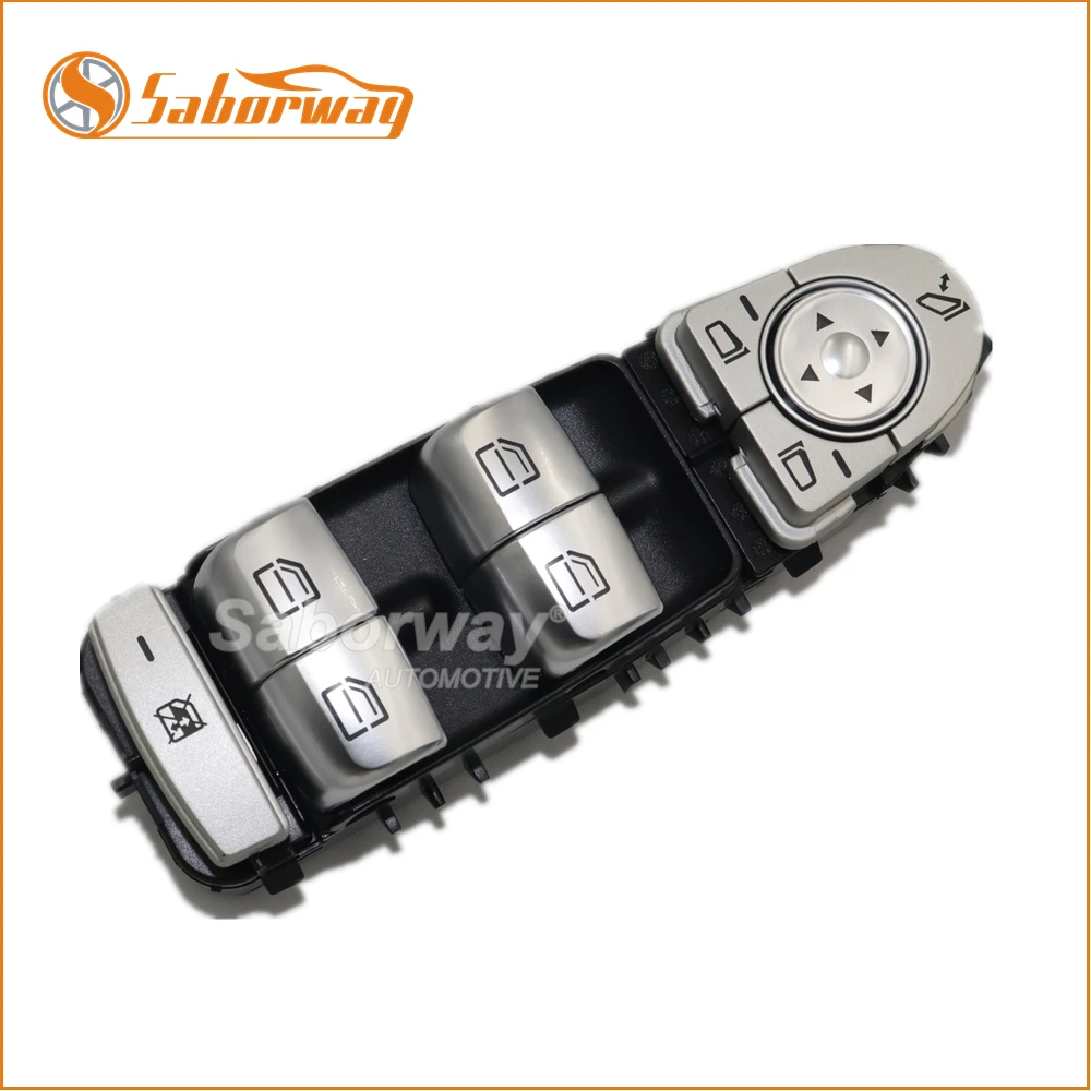 

Saborway Black Car Power Window Switch Driver Side Window Lifter Switch For C-Klasse C43 C63 C160 2059056811 205 905 6811