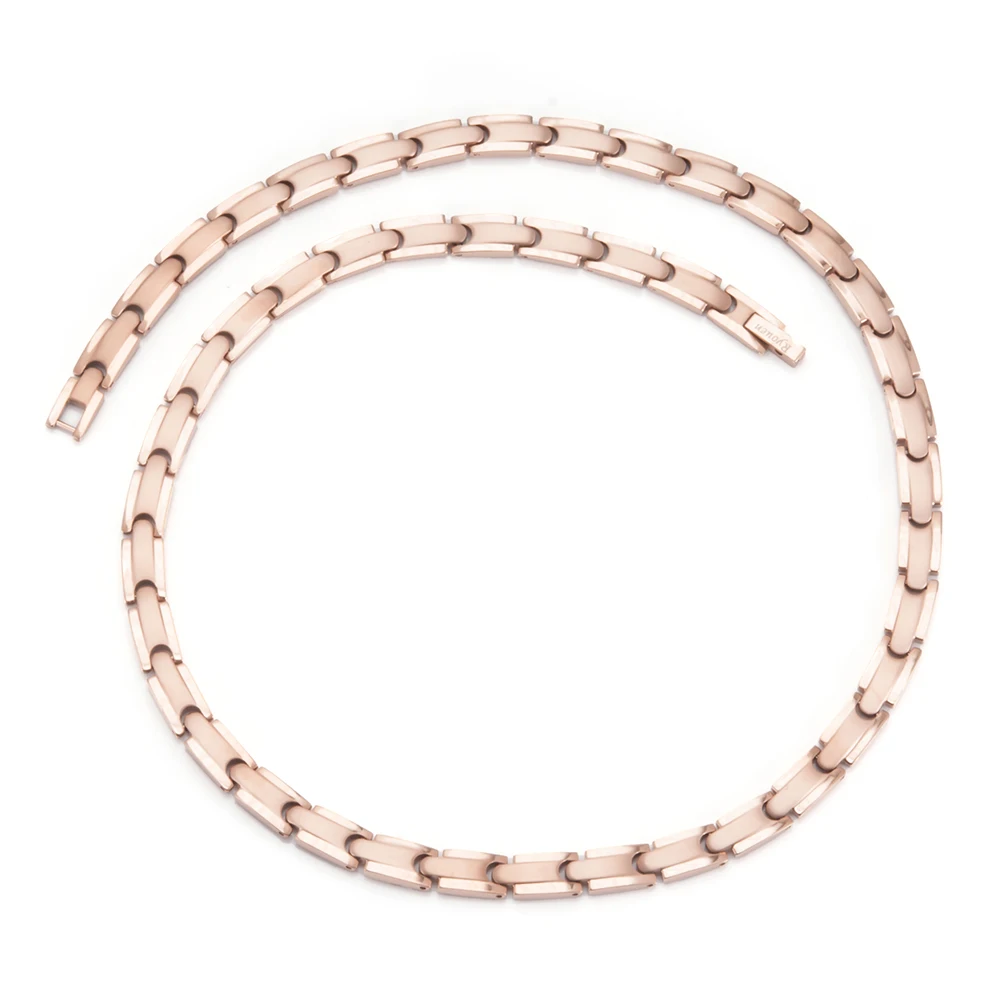 Титановое магнитное ожерелье Wollet для мужчин и женщин ювелирные изделия в подарок