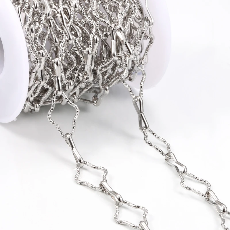 Цепочка из нержавеющей стали в форме НЛО для изготовления ювелирных изделий