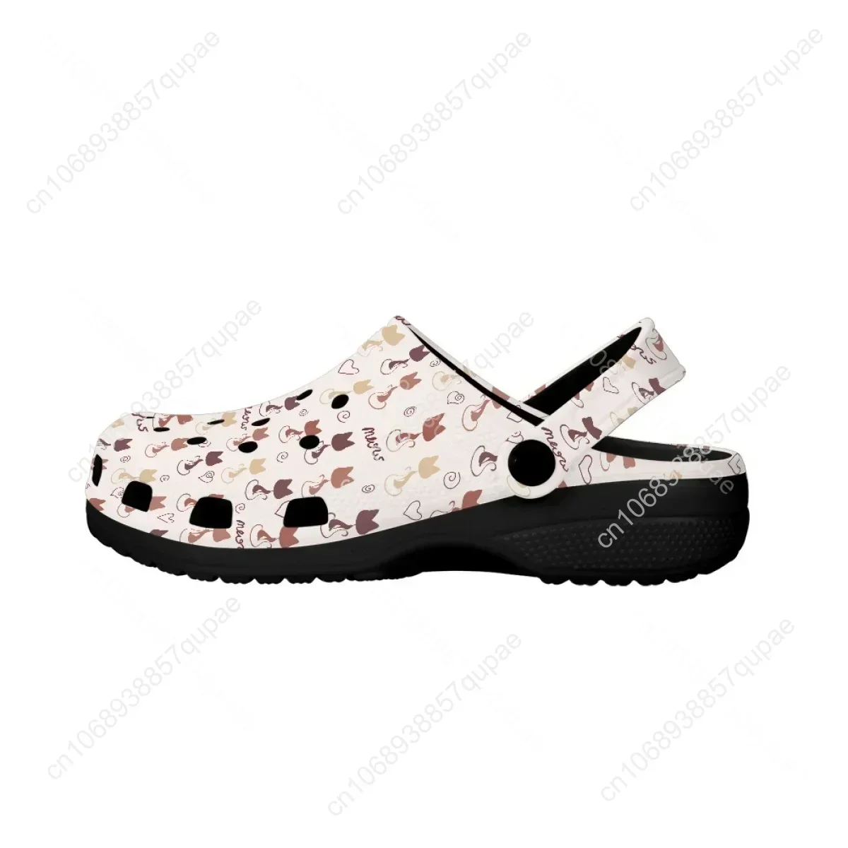 Новинка 2023 летняя нескользящая садовая обувь с рисунком кота-головоломки