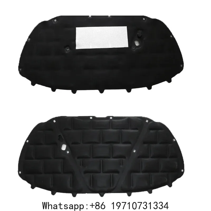 Фото Для Volkswagen VW POLO 2011-2019: Шумоизоляционная накладка на капот, звукоизоляционный хлопковый мат, теплоизоляционный коврик №2