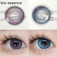 bio essence 1 pair korean lenses color contact lenses for eyes natural look brown lenses anime lense blue lenses big eye lenses