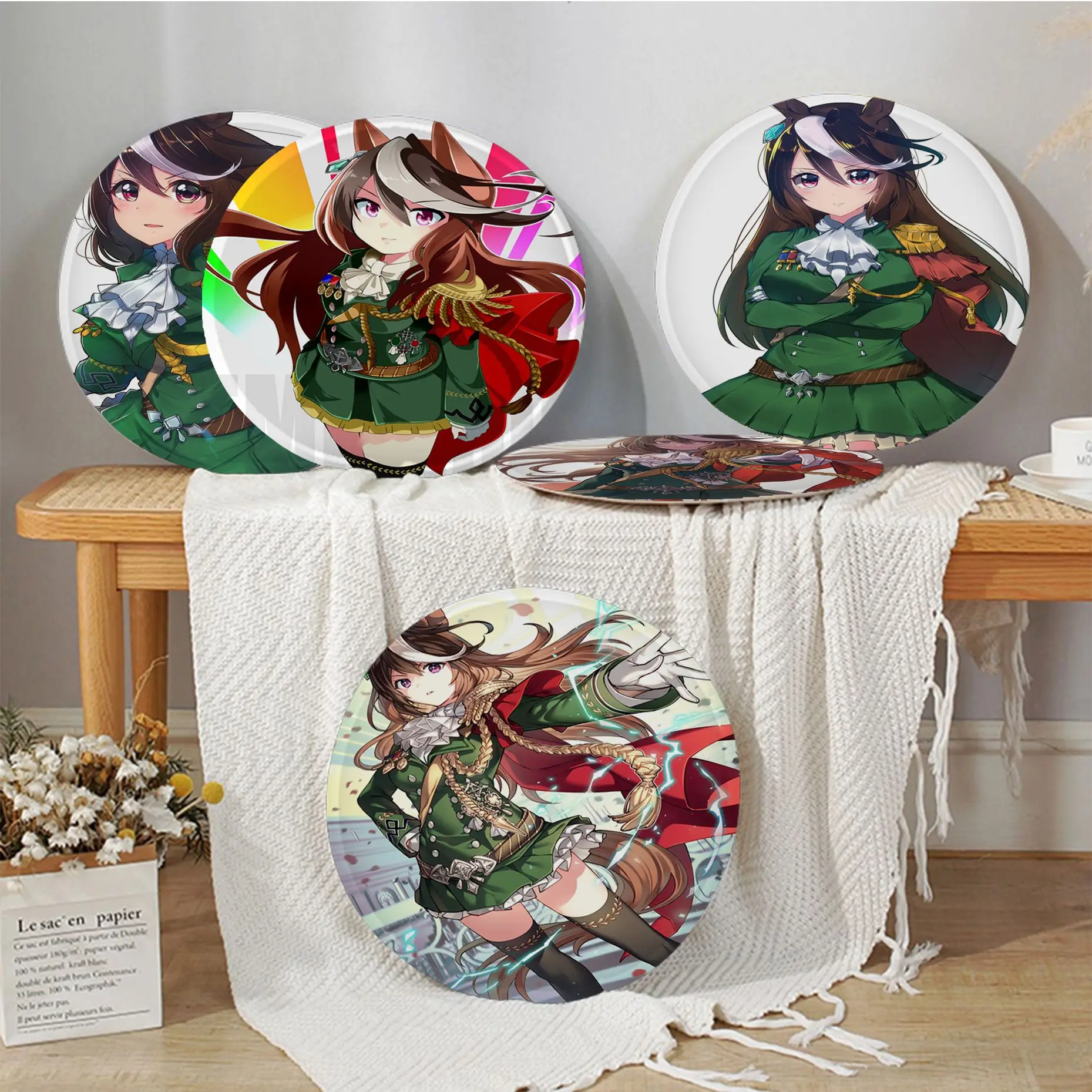 

Symboli Rudolf Four Seasons Stool Pad Patio Home Kitchen Office Chair Seat Cushion Pads Sofa Seat 40x40cm Chair Mat Pad