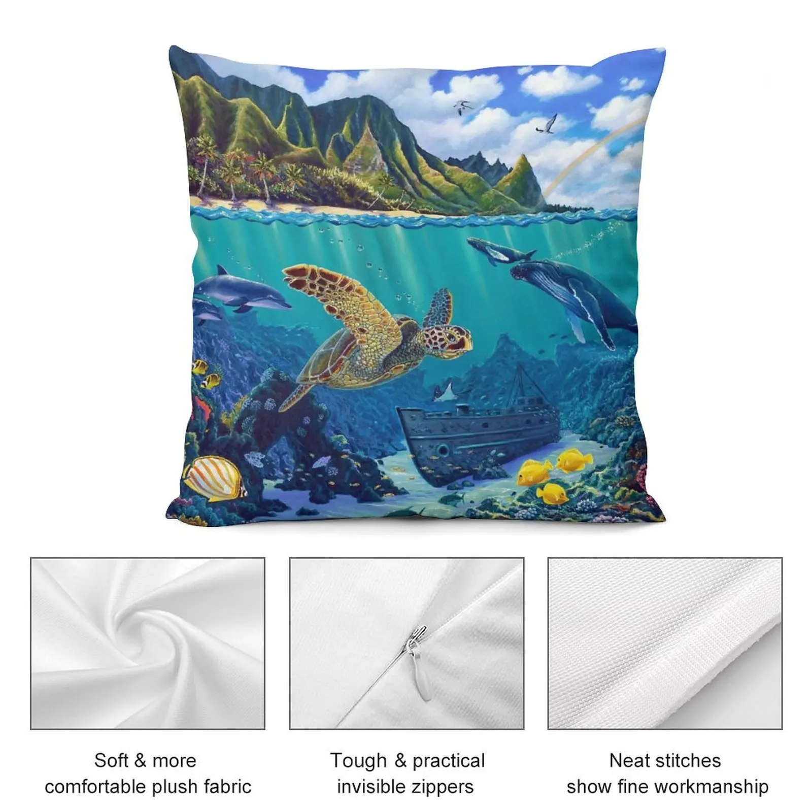 Декоративная подушка Bali Hai Reef декоративная для дивана