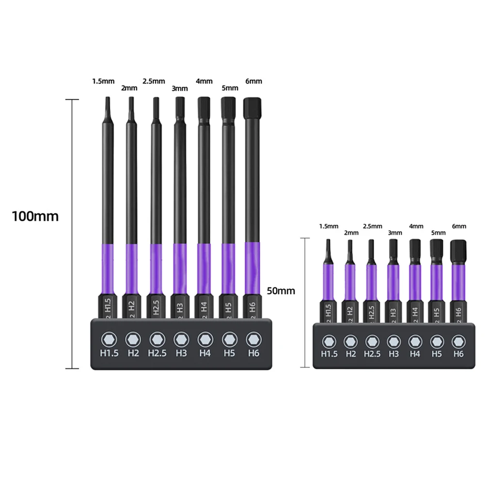 Легко хранить для профессионального использования. Набор отверток 1/4 дюйма.