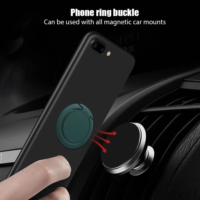 New The 306-Degree Rotating Smart Circular Phone Ring Holder Is Used In Apple, Samsung, Xiaomi, Redmi, Huawei Ect Smart Phones