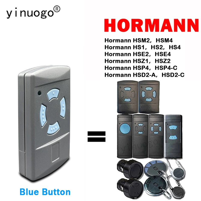 

For Garage Door Command HORMANN HSM2 HSM4 Remote Control 868MHz HORMANN HSE2 HSE4 HSZ1 HSZ2 HS1 HS2 HS4 Hand Transmitter Barrier