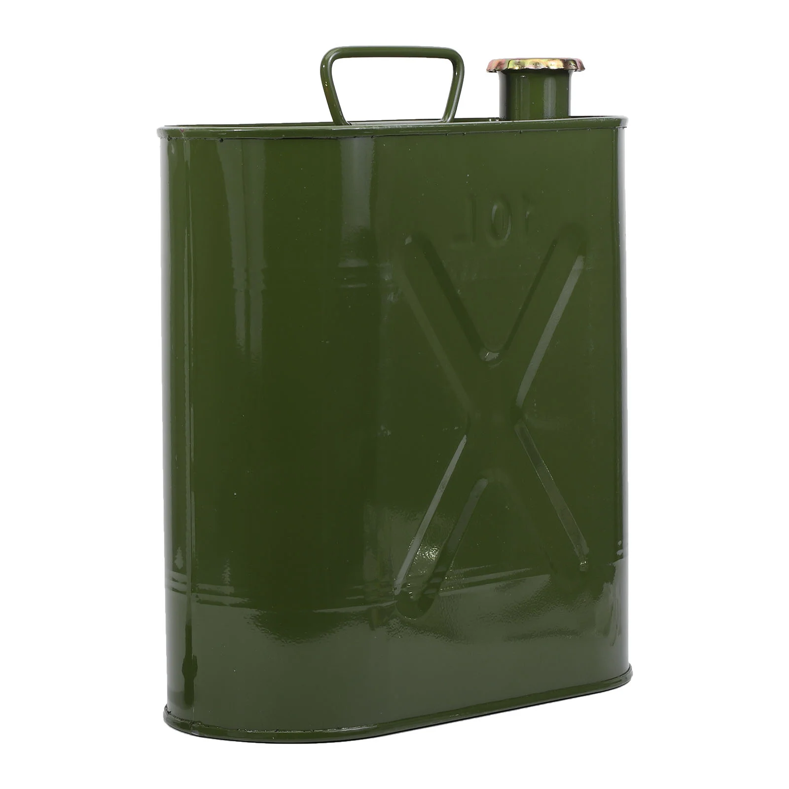 

Can Gasfuel Gasoline Gallon Container Tank Oil Jerry Cans 10L Diesel Liquidoff Road Storagespill Green Holder Metal Water