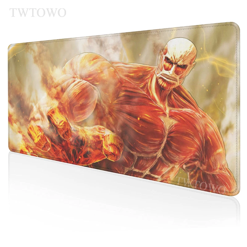 

Anime Shingeki No Kyojin Mouse Pad Gamer New Home XXL MousePads Mouse Mat Desk Mats Anti-slip Soft Natural Rubber Mice Pad