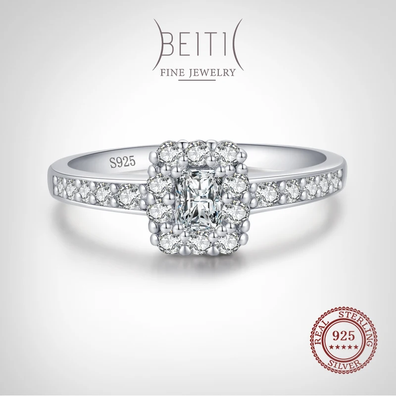 

Женское кольцо из серебра 925 пробы, с фианитом