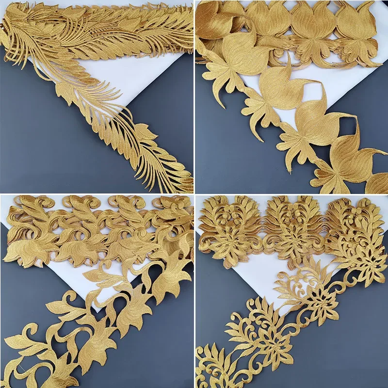 38 дизайн можно выбрать золото серебро кружевная ткань с вышивкой кружевные