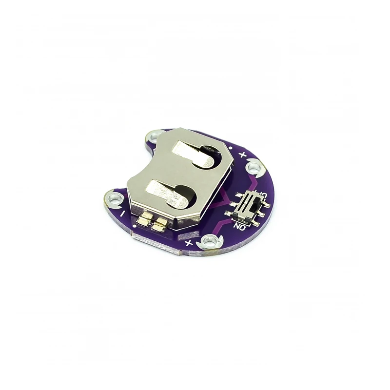 

1PCS LilyPad Coin Cell Battery Holder CR2032 Battery Mount Module