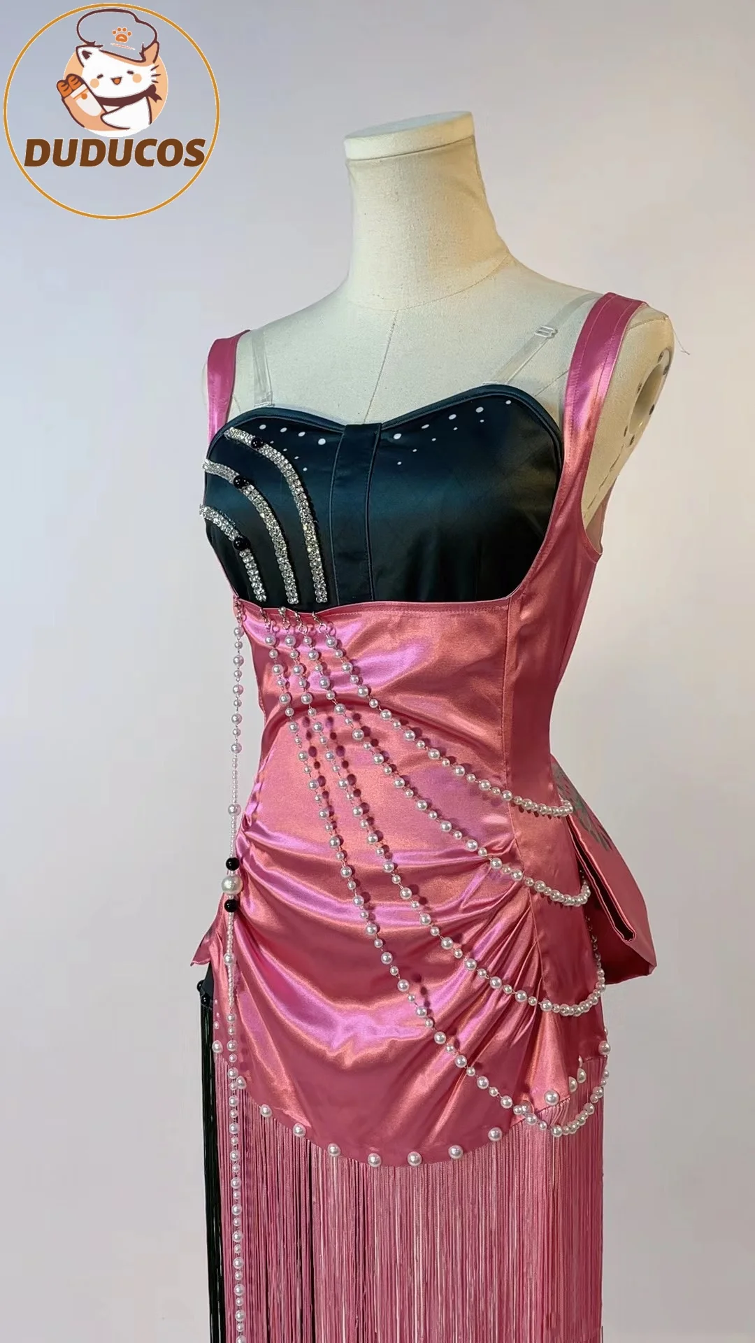 Реверс: 1999 37 Anjo Nala карнавальный костюм аниме Ms. Kimberly Hari сексуальное розовое платье