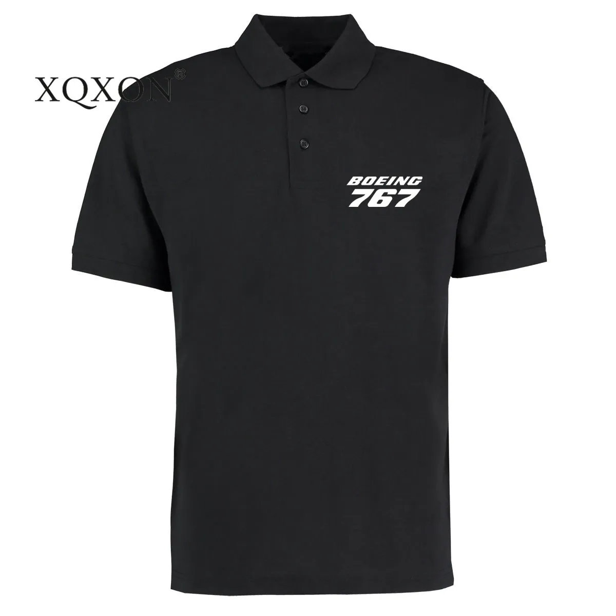 

New-New Man Polo Shirts High-quality Boeing 767 Print Summer Cotton Polo Shirt Men S-3XL Men Clothes 2022 P9