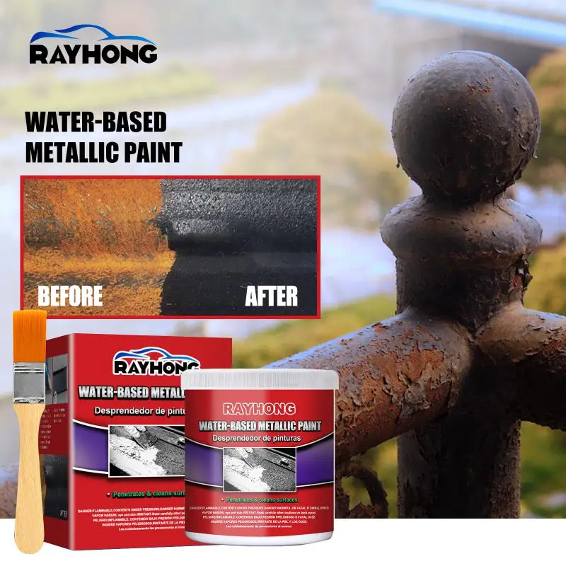 

100ML Car Anti-Rust Chassis Rust Converter Water-Based Primer Metal Surface Rust Remover Weather-Proof Long Lasting Deruster