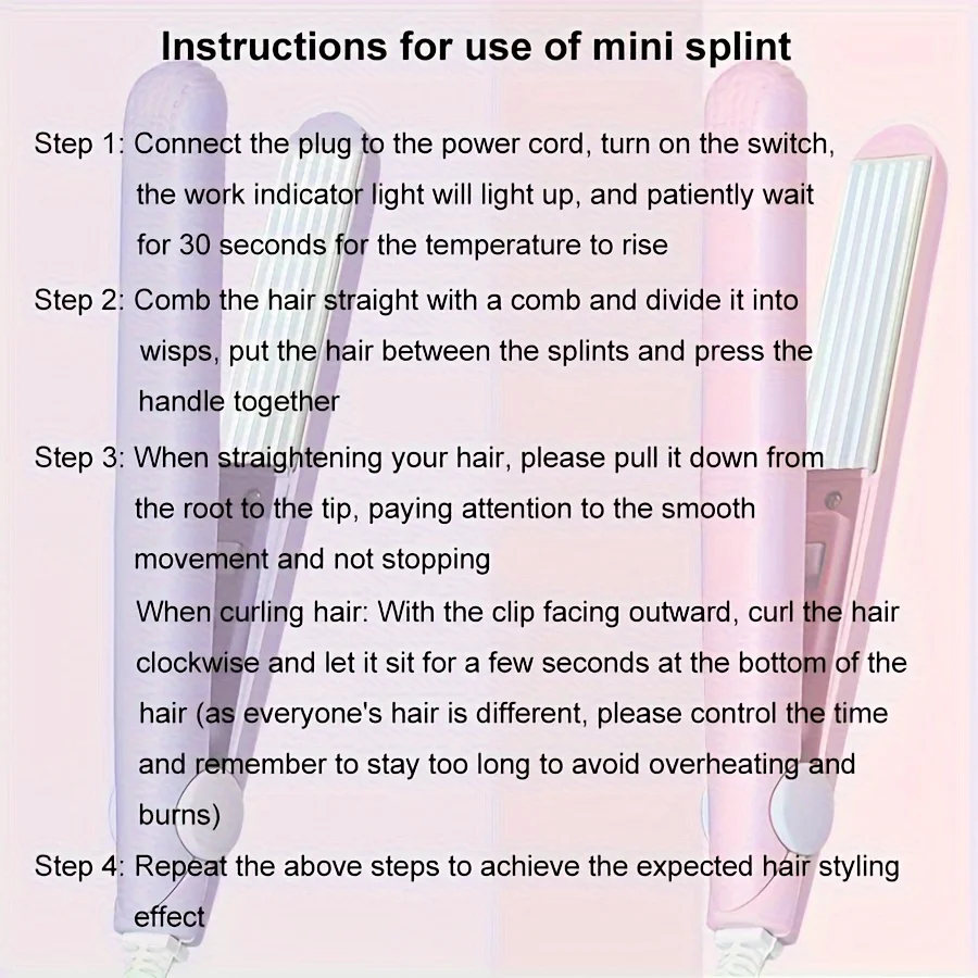 Керамические мини-бигуди маленькие волнистые шины для коротких тонких волос 2-в-1