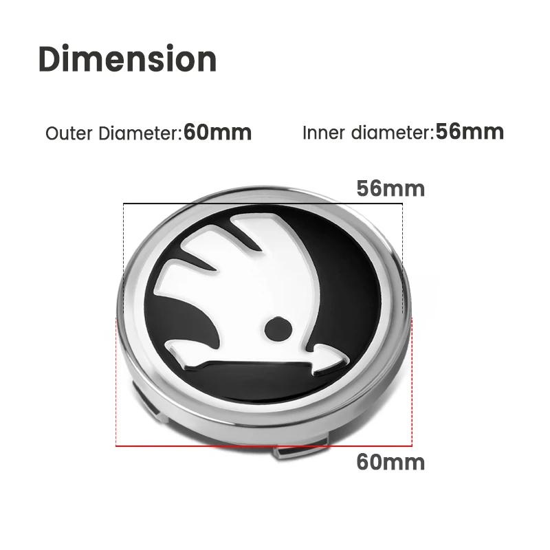 4 шт./лот 60 мм колпачки центральной крышки колеса для стайлинга автомобиля