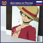 Картина по аниме Ван Пис - Луффи Портрет красочная Картина на холсте, современный домашний декор комнаты
