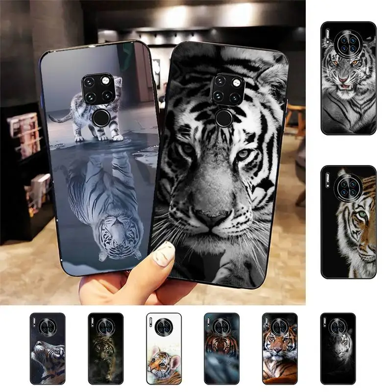 

Tiger Animal Phone Case For Huawei Nova 3I 3E mate 20lite 20Pro 10lite Luxury funda case