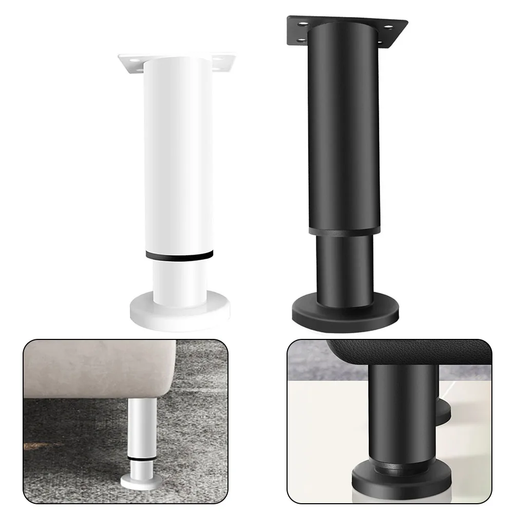 

Accessories Bracket Reinforced Plastic Round Environmentally Furniture Leg Non-toxic Steel Support Foot Bed Beam