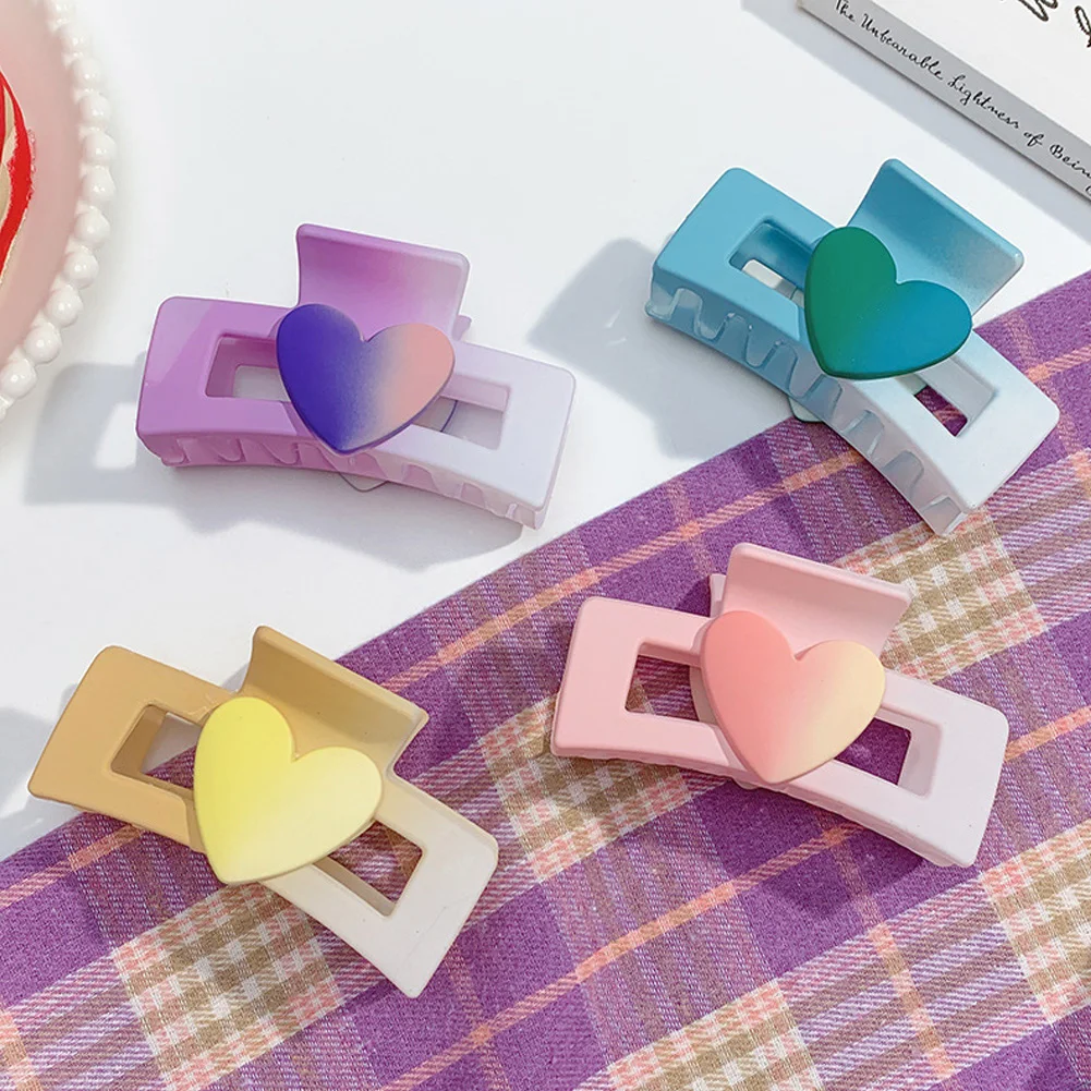 

Korean Women Extra Large Hair Claw Clip Crab Barrette Girls Ponytail Hair Claws Bath Clip Fashion Hair Accessories Gift Headwear