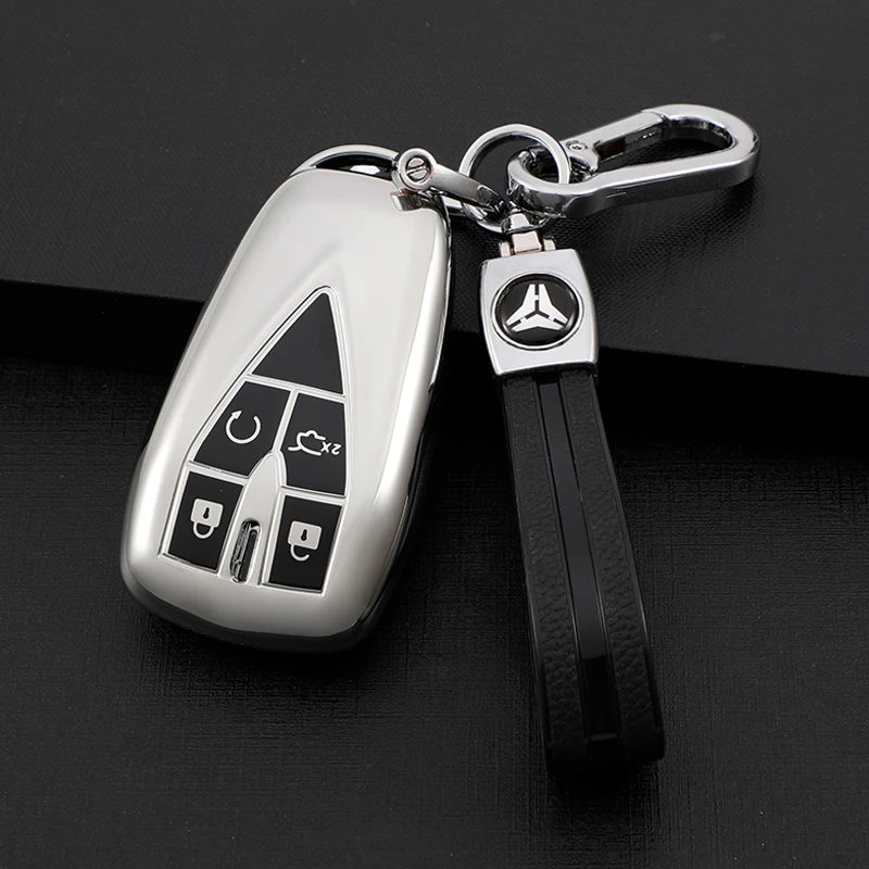 

Чехол для автомобильного пульта дистанционного управления из ТПУ 34 Кнопка чехол для ключа чехол для Changan CS35PLUS CS55PLUS CS75PLUS 2019-2020 защитный чехол...