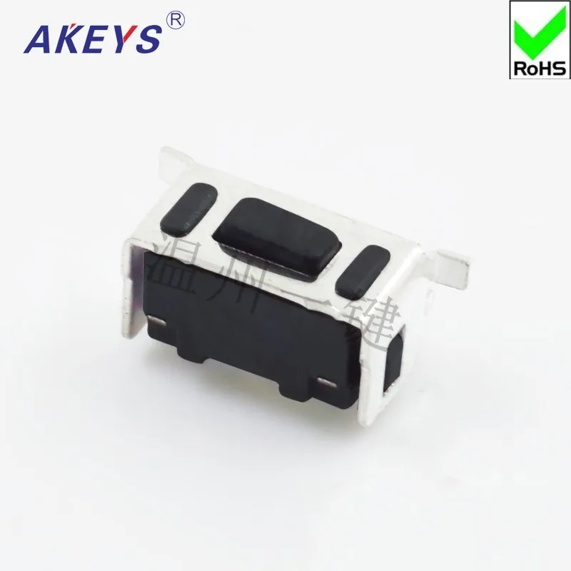 10 шт. Тактовый переключатель TS-B024 с 2 ножками, патч 3*6 квадратный штамп с кронштейном, боковое нажатие SMT индукционная плита аксессуары кнопка включения.