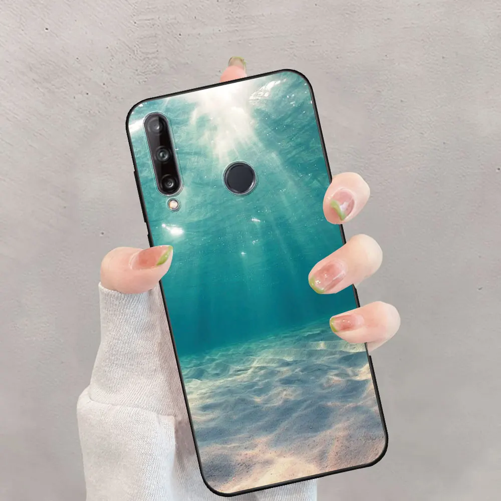 Чехол для Huawei Y7P Y8P красивые чехлы телефонов с цветами Y9P чехол Y6P Y5P Защитный