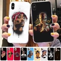 yinuoda 2pac tupac amaru phone case for iphone 11 12 13 mini pro xs max 8 7 6 6s plus x 5s se 2020 xr case