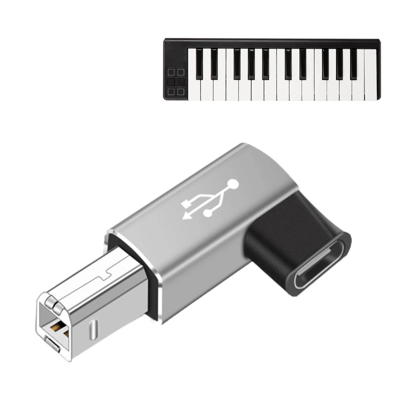 

Переходник с USB Type-C (мама) на USB B (папа)