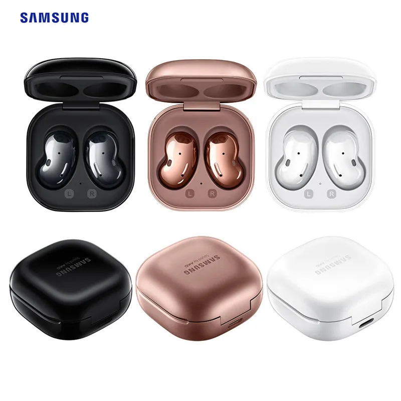 

Оригинальные наушники Samsung Buds Live R180 для Galaxy buds, Спортивные Беспроводные стереонаушники с Bluetooth, микрофоном, гарнитура для звонков