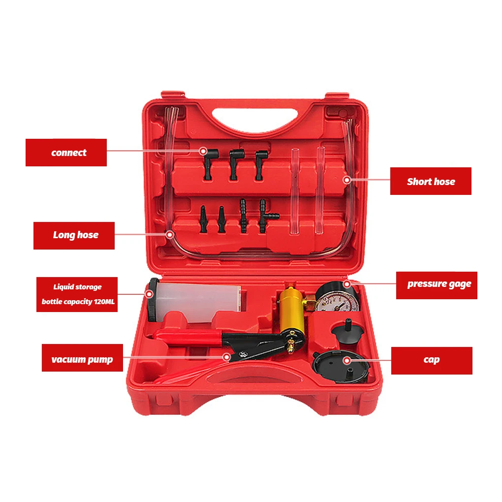 

2 in 1 Kit Portable Test Set Automotive Protected Case Clutches Tester